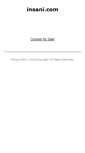 Mobile Screenshot of insani.com